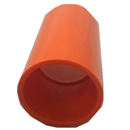 40mm Solid Coupling | Durable Plastic | Bright Orange Color | Secure Connections by GTS