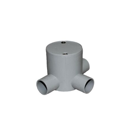 Three Way Deep Junction Box for 25mm Conduit | Durable Design | Easy Wiring Access | GTS