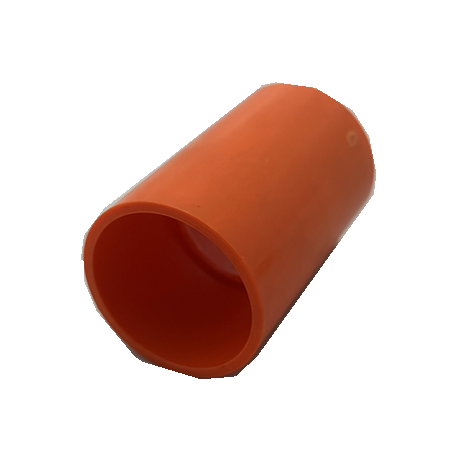 32mm Solid Coupling | Durable Plastic | Bright Orange Color | Secure Connection by GTS
