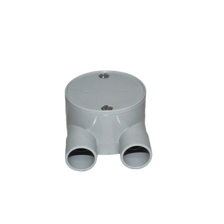 20MM Shallow Junction Box | Compatible with 20mm Conduit | Compact Design & Durable Construction by GTS
