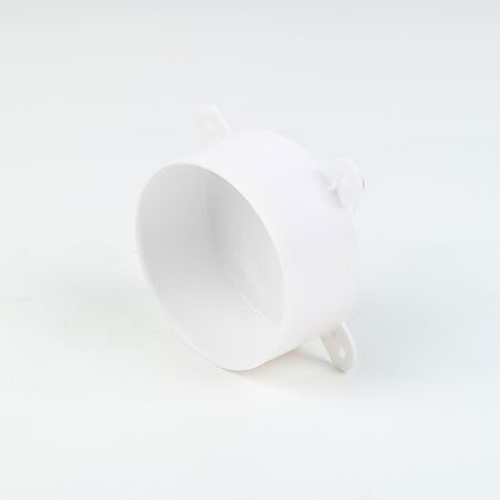 Disposable Conduit Lid with Lugs | Durable Plastic | Secure Fitting | White by GTS