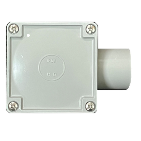 32mm Adaptable Junction Box | 1 Way Entry | Shallow Profile | Durable by GTS