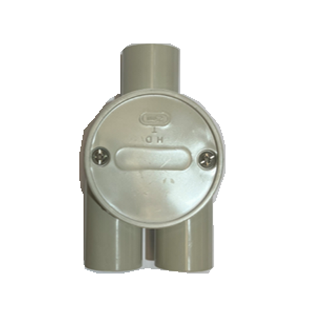 25mm Shallow J Box Y Style | Durable Plastic | Compact Design | Ideal for Electrical Installations by GTS