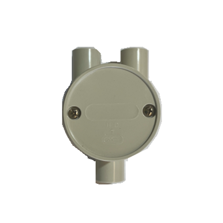 20mm Shallow J Box H Style | Durable Construction | Compact Design | Easy Conduit Connections by GTS