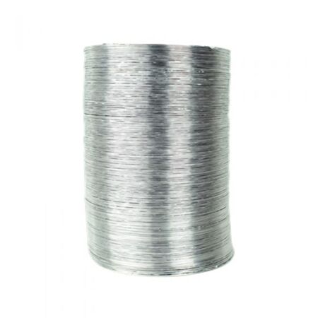 Aluminum Duct 125mm | Durable Material | 6 Meter Length | Cut to Size by Tesla Components