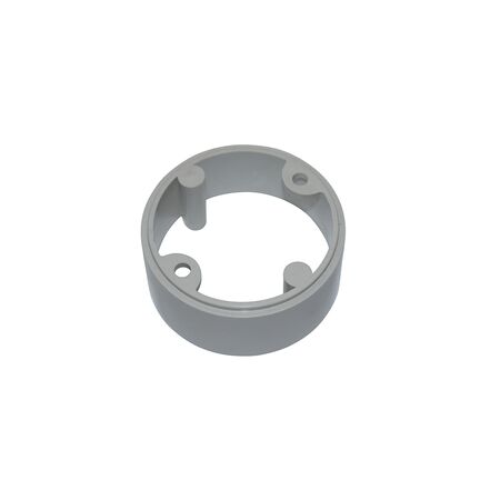 25mm Extension Ring for Conduit Junction Box | Durable Plastic | Enhances Capacity | Ideal for Electrical Installations by GTS