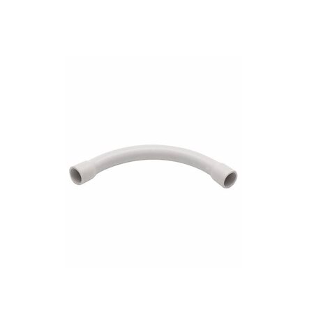 25mm Sweep Bend 90° Grey | Durable Plastic | Smooth Cable Transition | Ideal for Conduit Systems by GTS
