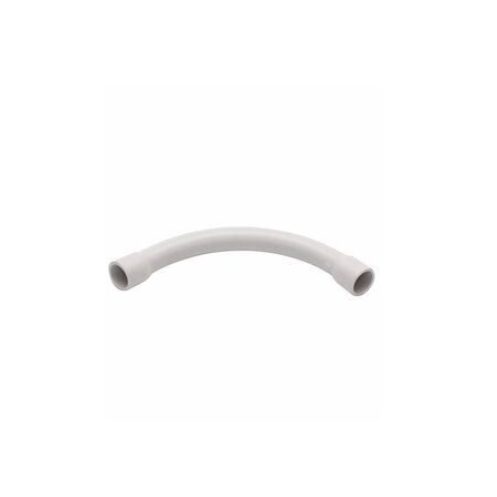 20mm Sweep Bend 90° Grey | Durable Plastic | Smooth Cable Routing | Easy Identification by GTS