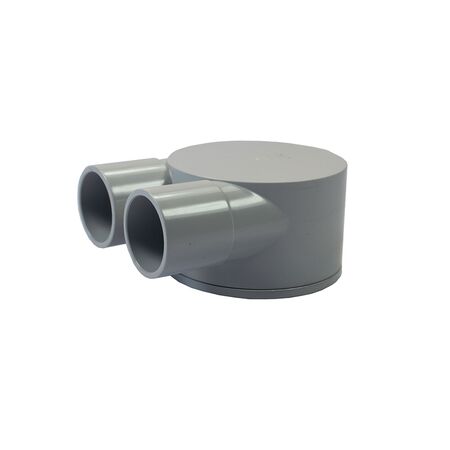 Shallow Junction Box U 25MM | Durable Construction | Easy Installation by GTS