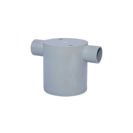 20mm Two Way Deep Junction Box | Durable Plastic | Versatile Conduit Entry | 1 Year Warranty by GTS