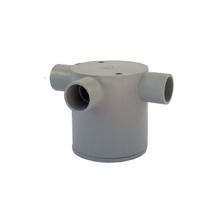 20mm Three Way Deep Junction Box | Durable Construction | Deep Design for Wiring | GTS