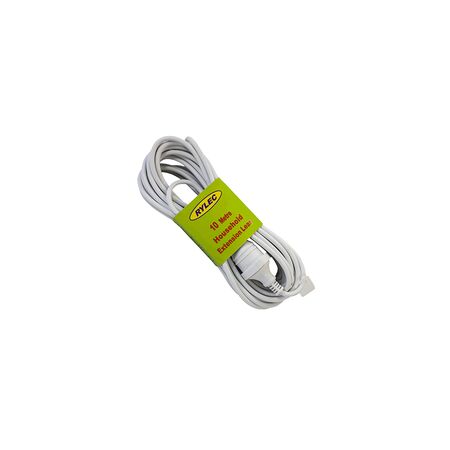 Domestic Extension Lead 10M | Flexible & Durable | White Color by GTS