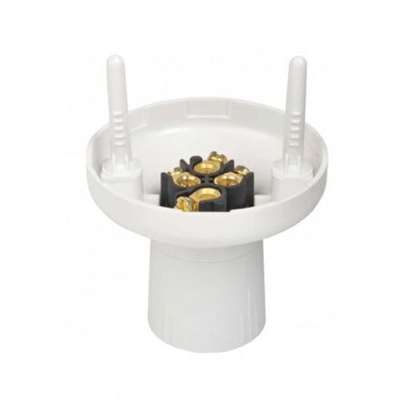 Batten Holder with Integrated Plugs | Box of 10 Units | Standard Fixture Compatibility by Tesla Components