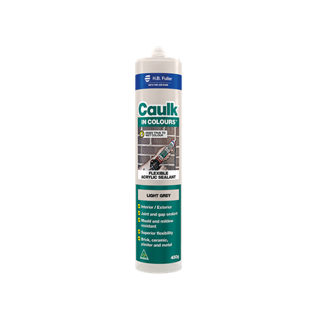 Acrylic Sealant Light Ivory 450g | Flexible Joint Movement ±20% | Mould Resistant & Paintable by H.B Fuller