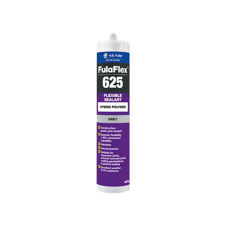 Hybrid Polymer Sealant 440g Cartridge | Solvent Free | UV Resistant | Low Modulus | Grey by H.B Fuller