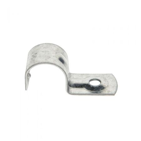 Half Saddle 20mm | Durable Metal Construction | Pack of 100 | Electrical Conduit Support by Tesla Components