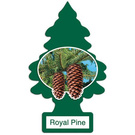 Car Air Freshener Royal Pine | Lasts for Weeks | Hanging Design by CW Brands