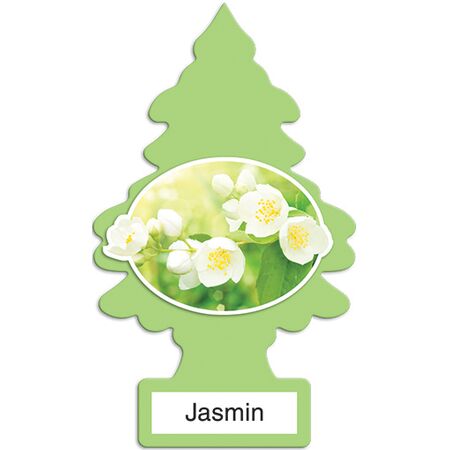 Jasmine Car Air Freshener | Long-Lasting Floral Scent | Easy Hanging Design | Single Pack by CW Brands