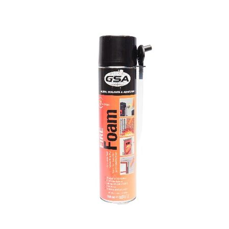Fire Rated Expanding Foam 750ml | 120 Minutes Fire Resistance | 5mm to 30mm Joint Width | Tack Free in 12 Minutes by CW Brands
