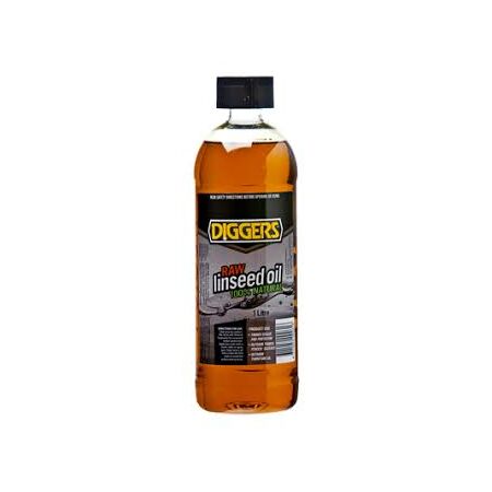 Raw Linseed Oil 1LT | Natural Wood Nourishing Oil | Durable Protective Finish | Ideal for Paints & Varnishes by CW Brands