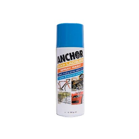 Lacquer Spray Paint Mid Blue | Fast-Drying Formula | Durable Finish | Indoor & Outdoor Use by CW Brands