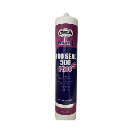 Silicone Sealant GSA PROSEAL 500 | 100% Silicone | Weatherproof & Mold Inhibitors | Taupe by CW Brands