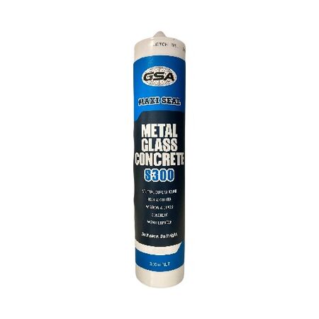 Silicone Sealant for Metal, Glass & Concrete | High Flexibility | Easy Application | Black by CW Brands