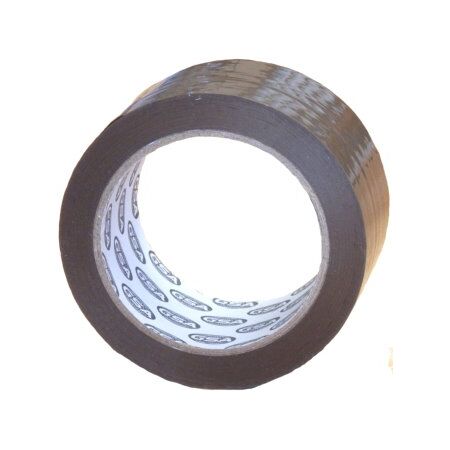 Bulk Packing Tape 48mm | 75m Length | Strong Adhesive & Tear-Resistant | Brown by CW Brands