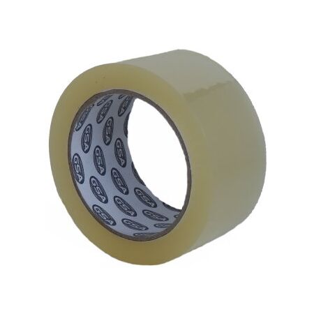 Bulk Packing Tape Clear | 48mm Width | 75m Length | Strong Adhesive & Tear-Resistant by CW Brands