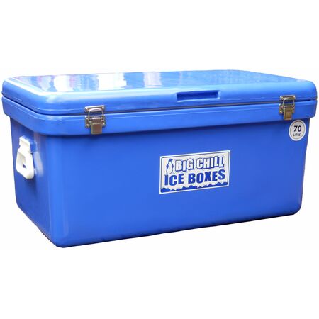 70L Portable Ice Cooler | Heavy-Duty Insulation & Leak-Resistant Design | Convenient Handles by CW Brands