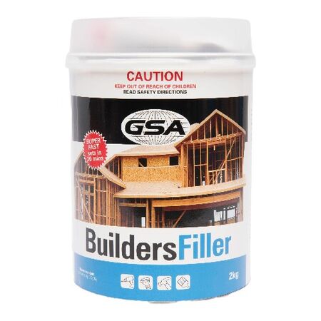 Builders Filler 2kg | Excellent Adhesion & Easy Workability | Multi-Substrate by CW Brands