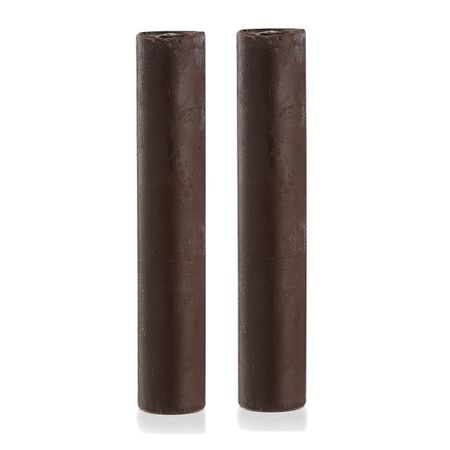 Beeswax Wood Filler Sticks Dark Brown | Blendable Colors | Sandable Finish | 2 Pack by CW Brands