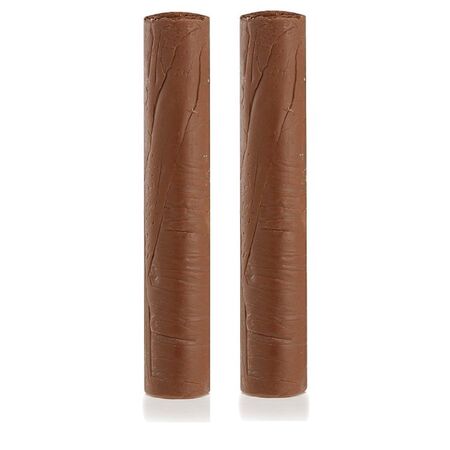 Beeswax Wood Filler Sticks Mid Brown | Blends Seamlessly | Sandable Finish | 2 Pack by CW Brands