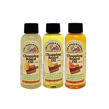 Chopping Board Oil Orange | Food Safe Formula | Nourishes & Protects | 100g by CW Brands