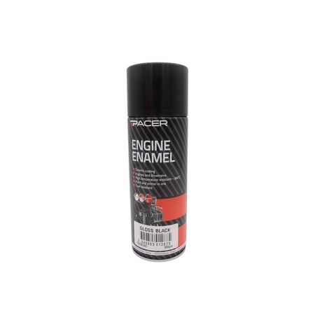 Engine Enamel Gloss Black | Up to 260°C | Silicone-Ceramic Formula | Nano-Technology by CW Brands