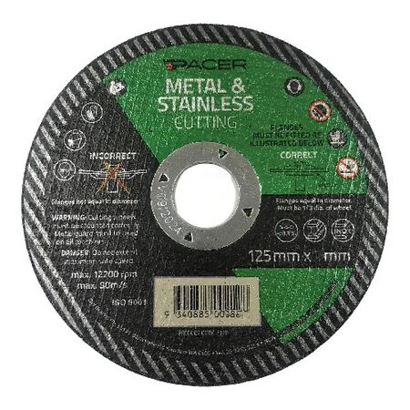 Cutting Disc 125mm | 1.6mm Thickness | Durable & Accurate Cutting | Metal & Plastic Compatible by CW Brands