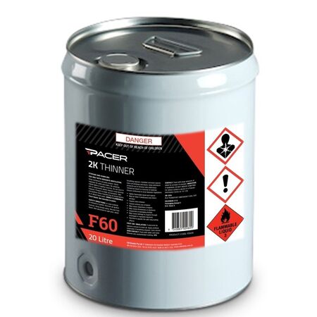 2K Thinners 20LT | Enhances Flow & Atomization | Compatible with PACER Coatings by CW Brands