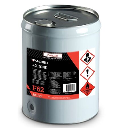 Acetone Solvent 20L | Fast Evaporation | Ideal for Paint Removal & Degreasing by CW Brands