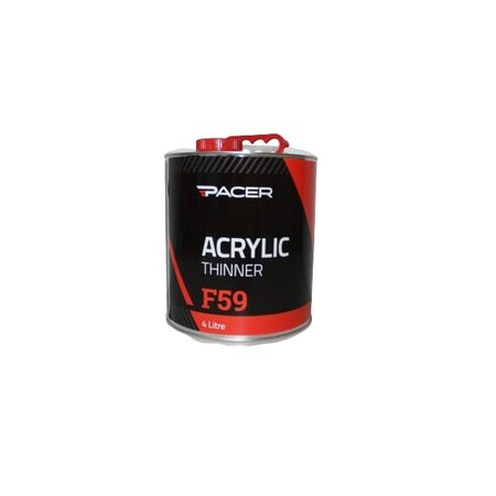Acrylic Thinner 4LT | Improves Viscosity & Flow | Compatible with Acrylic Paints by CW Brands