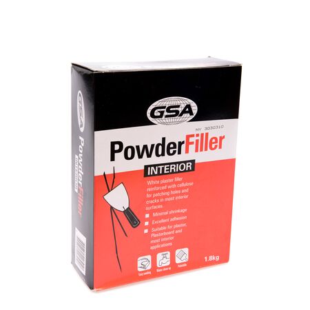 Powder Filler 1.8kg | Fine Particle for Easy Sanding | Ideal for Interior Repairs by CW Brands