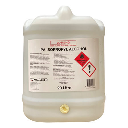 Isopropyl Alcohol 20L | Multi-Purpose Solvent | Kills Bacteria & Viruses | No Residue by CW Brands