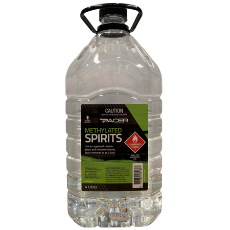 Methylated Spirits 4L | Versatile Cleaning Solvent | Disinfectant & Paint Thinner | CW Brands