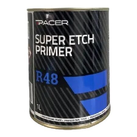 Super Etch Primer 1lt | Fast Drying | Matt Grey Finish | Corrosion Protection by CW Brands