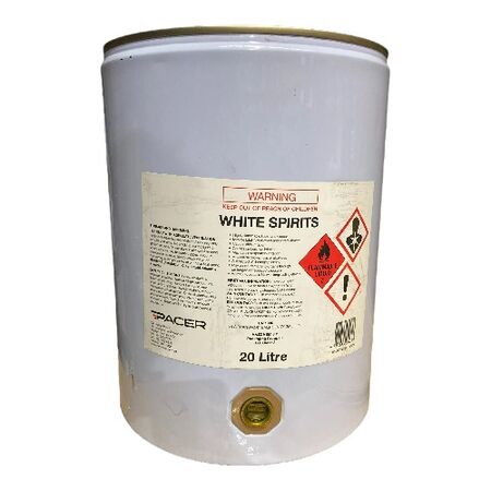 White Spirit Solvent 20L | Cleans Brushes & Tools | Prepares Surfaces by CW Brands