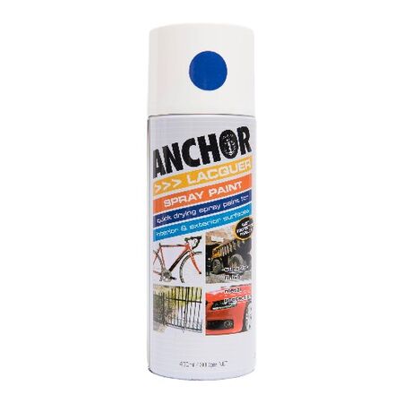 Lacquer Spray Paint Pacific Blue | Fast-Drying Formula | Durable Finish | Versatile Application by CW Brands