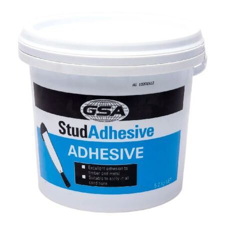 Stud Adhesive 5.2kg | Strong Adhesion for Plasterboard | Secure Fixing by CW Brands