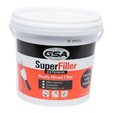 Ready-to-Use Large Patch Filler | Adheres to Concrete & Timber | Ideal for Wide Cracks | 2LT by CW Brands