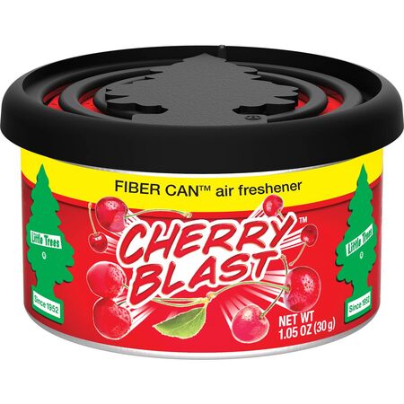 Car Air Freshener Cherry Blast | Tin Container | Lasts for Weeks | Easy Hanging by CW Brands