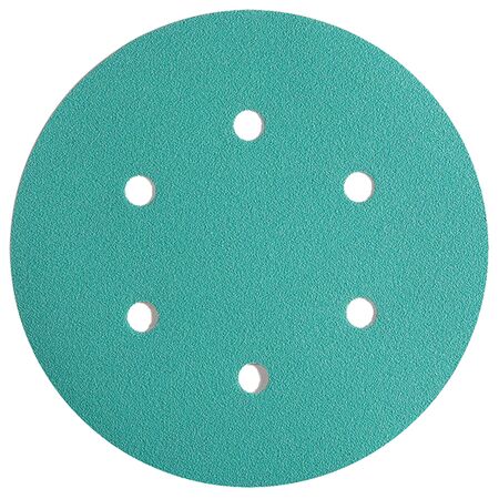 Velcro Sanding Disc 150mm | 240 Grit | 6 Holes | Durable Design by CW Brands