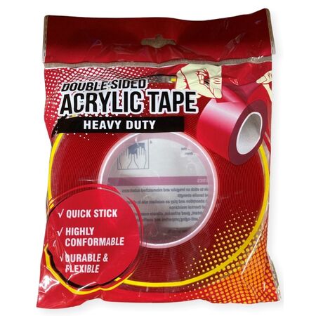 VHB Tape 24mm x 10m | High-Strength Adhesive | Weather Resistant | Durable Bonding by CW Brands